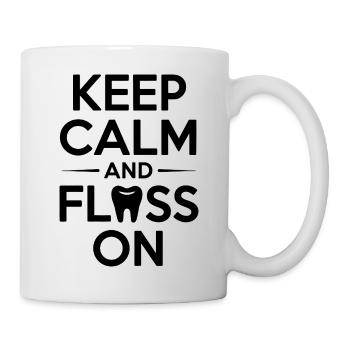 Dentist Practice Oral Health Design  - Mug - white - Right