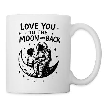 Moon Bond: Astronaut and Child - Mug - white - Right