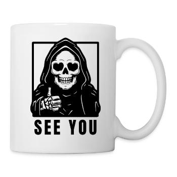 Death - see you - Mug - white - Right