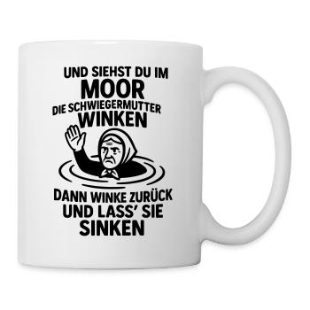 mother-in-law saying evil mean - Mug - white - Right