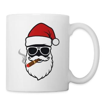 Lunettes de soleil Santa Cigar - Mug blanc - blanc - Droite