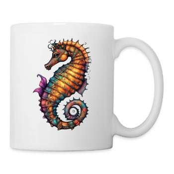 Ornamental Seahorse Sea of Colors - Mug - white - Right
