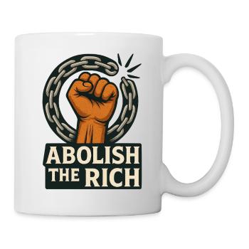 Kampf gegen Ungleichheit - Tasse - Weiß - Rechts
