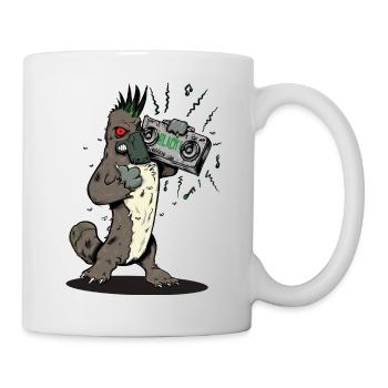 Platypus with Boombox - Mug - white - Right