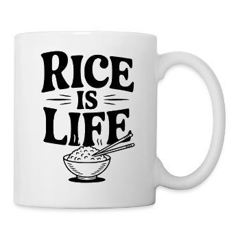 Rice is Life - Mug - white - Right