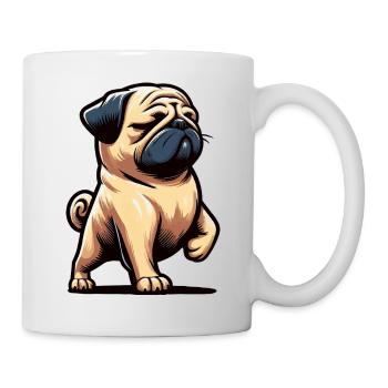Carlin Carlin Propriétaire de carlin Amoureux du carlin Porte-carlin - Mug blanc - blanc - Droite