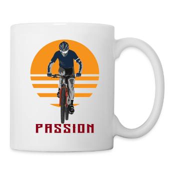 Bike - Tasse - Weiß - Rechts