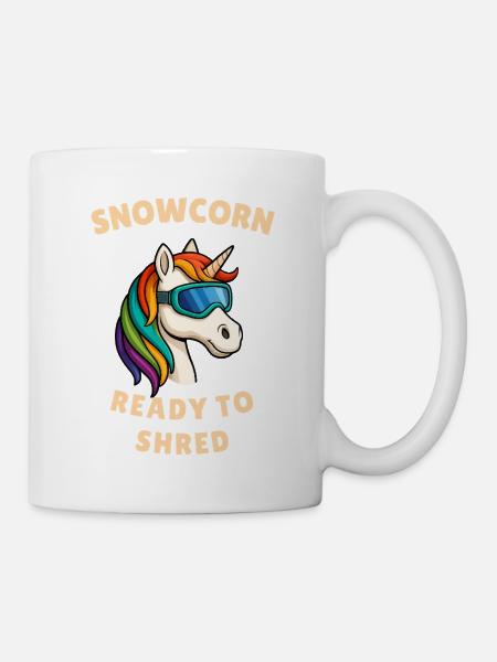 Snow Unicorn - Mug - white