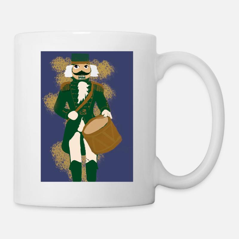 Old Green Parade Drum - Mug - white