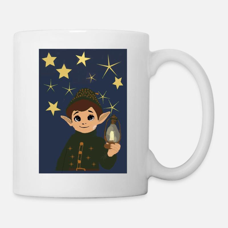 Light under the stars - Mug - white