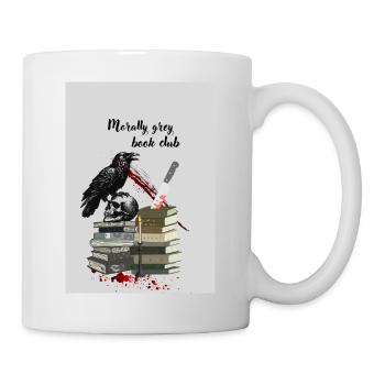 Moralisch Grauer Buchclub - Tasse - Weiß - Rechts