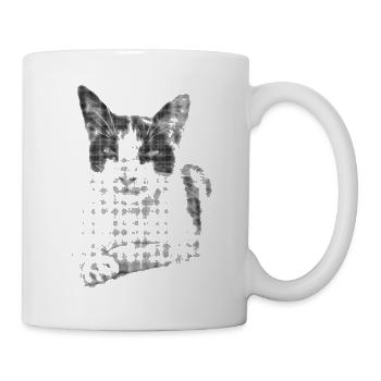 Calico Cat Halftone - Mug - white - Right