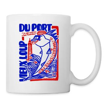 Vieux Marin du Port Rouge and Bleu Nautique - Mug - white - Right