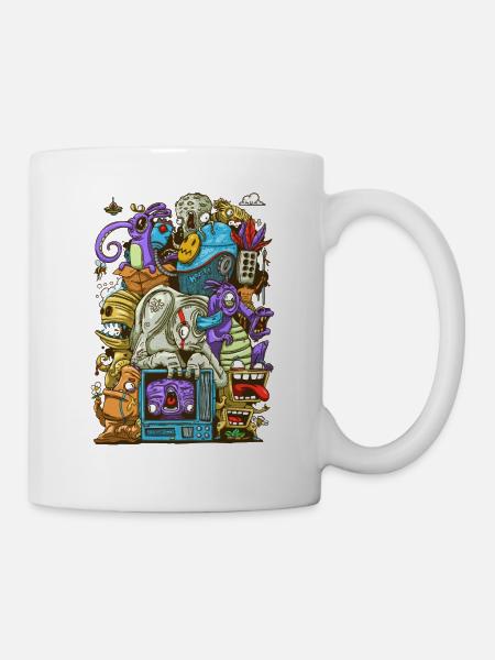 World of Madness - Tasse - Weiß