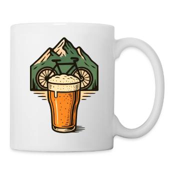 Beer Mountain Bike Summit - Mug - white - Right