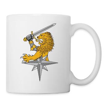 Aalto Asko Kunstlöwe und Stern - Tasse - Weiß - Rechts