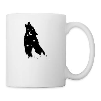 Star Wolf - Tasse - Weiß - Rechts