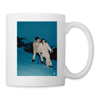 Duo de la Magie de la Neige - Mug blanc - blanc - Droite