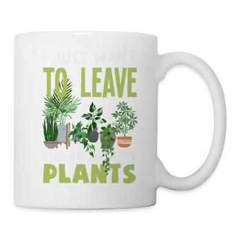 Garten- Und Pflanzenliebhaber Geschenke - Tasse - Weiß - Rechts