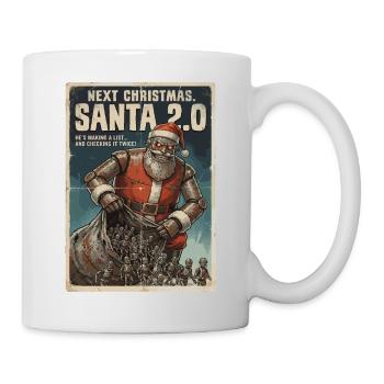 Santa 2.0 Cyborg - Mug - white - Right