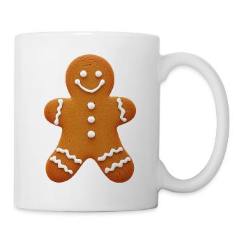 Gingerbread Man :) - Tasse - Weiß - Rechts