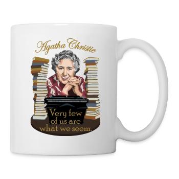 Agatha Christie - Mug blanc - blanc - Droite