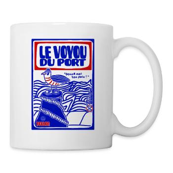 Le voyou du port - Mug blanc - blanc - Droite