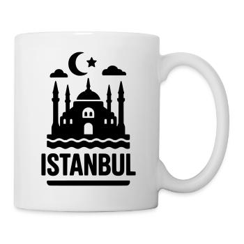 Monument de la Silhouette d’Istanbul - Mug blanc - blanc - Droite