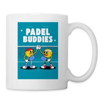 Padel Buddies High Five Duo - Mug - white - Right