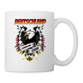 Allemagne Strong Together Eagles - Mug blanc - blanc - Droite