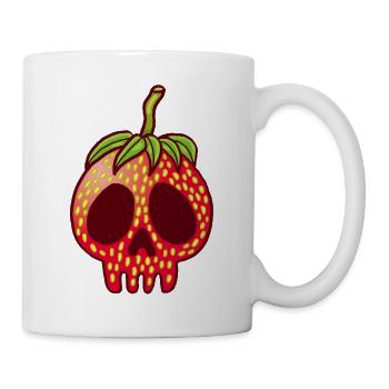 Strawberry Skull - Mug - white - Right