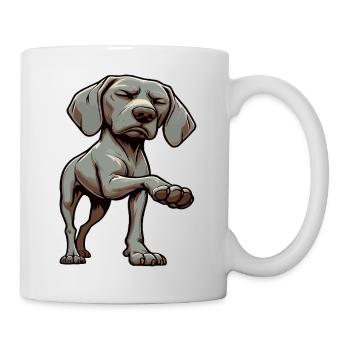 Weimaraner Amoureux Weimaraner Gardien Weimaraner - Mug blanc - blanc - Droite