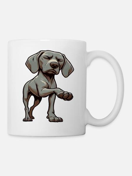 Weimaraner Weimaranerliebhaber Weimaranerhalter - Tasse - Weiß