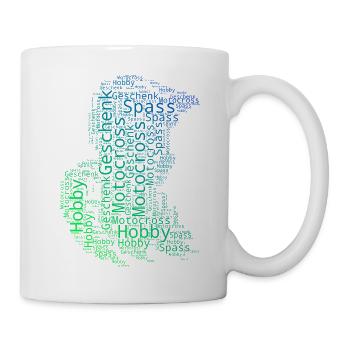Clear Motocross Message - Mug - white - Right