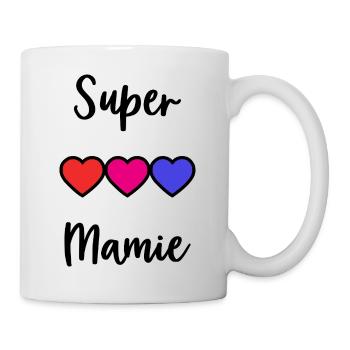 OMA. MAMA. OMA. MUTTERTAG - Tasse - Weiß - Rechts