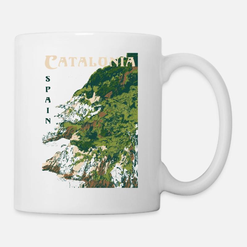 KATALONIEN - Tasse - Weiß