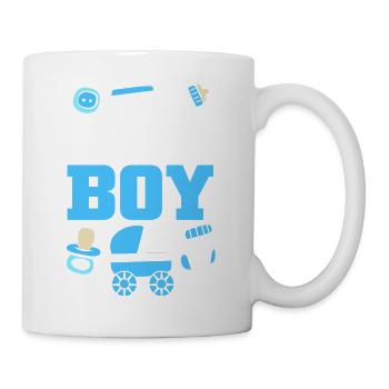 Gender Reveal Team Boy - Mug - white - Right