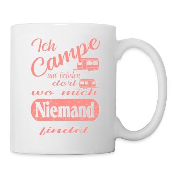 camp - Mug blanc - blanc - Droite