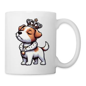 Jack Russel terrier Jack russel liebhaber Jackie - Tasse - Weiß - Rechts