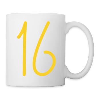 16 - Tasse - Weiß - Rechts
