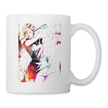 Golf player #golf - Mug - white - Right