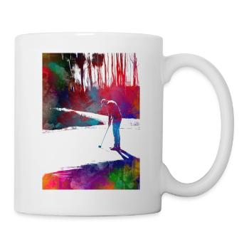 Golf player #golf - Mug - white - Right