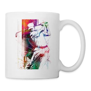 Golf player #golf - Mug - white - Right