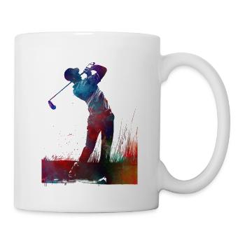 Golf player #golf - Mug - white - Right
