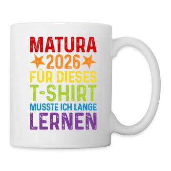 Matura 2026 T-Shirt - Mug - white - Right