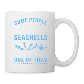 Collecteur de coques - Mug blanc - blanc - Droite