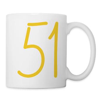 51 - Tasse - Weiß - Rechts