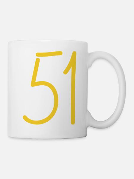 51 - Tasse - Weiß