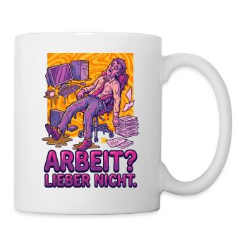 Work? Rather not - Mug - white - Right