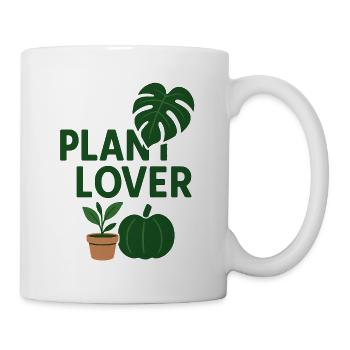 Plant Love Design - Mug blanc - blanc - Droite